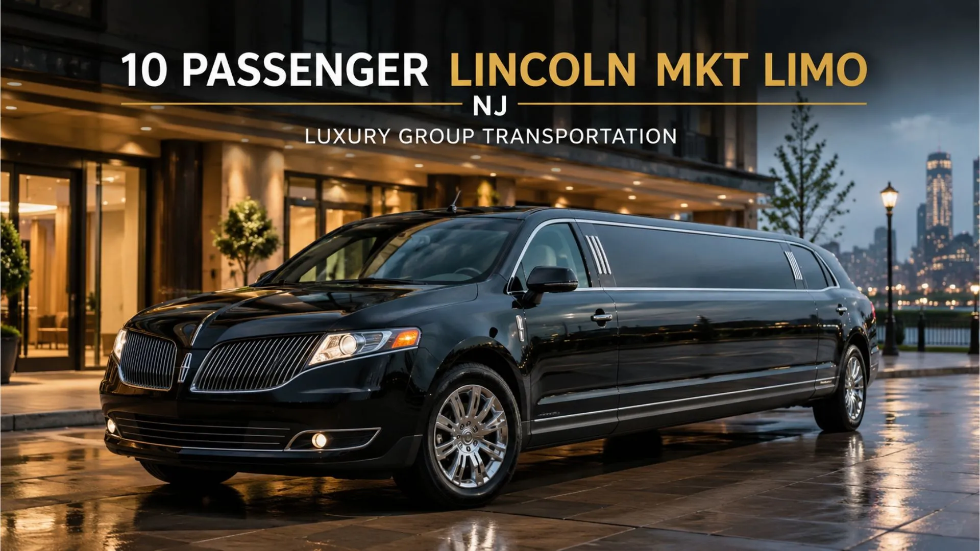 10 Passenger Lincoln MKT Limo NJ