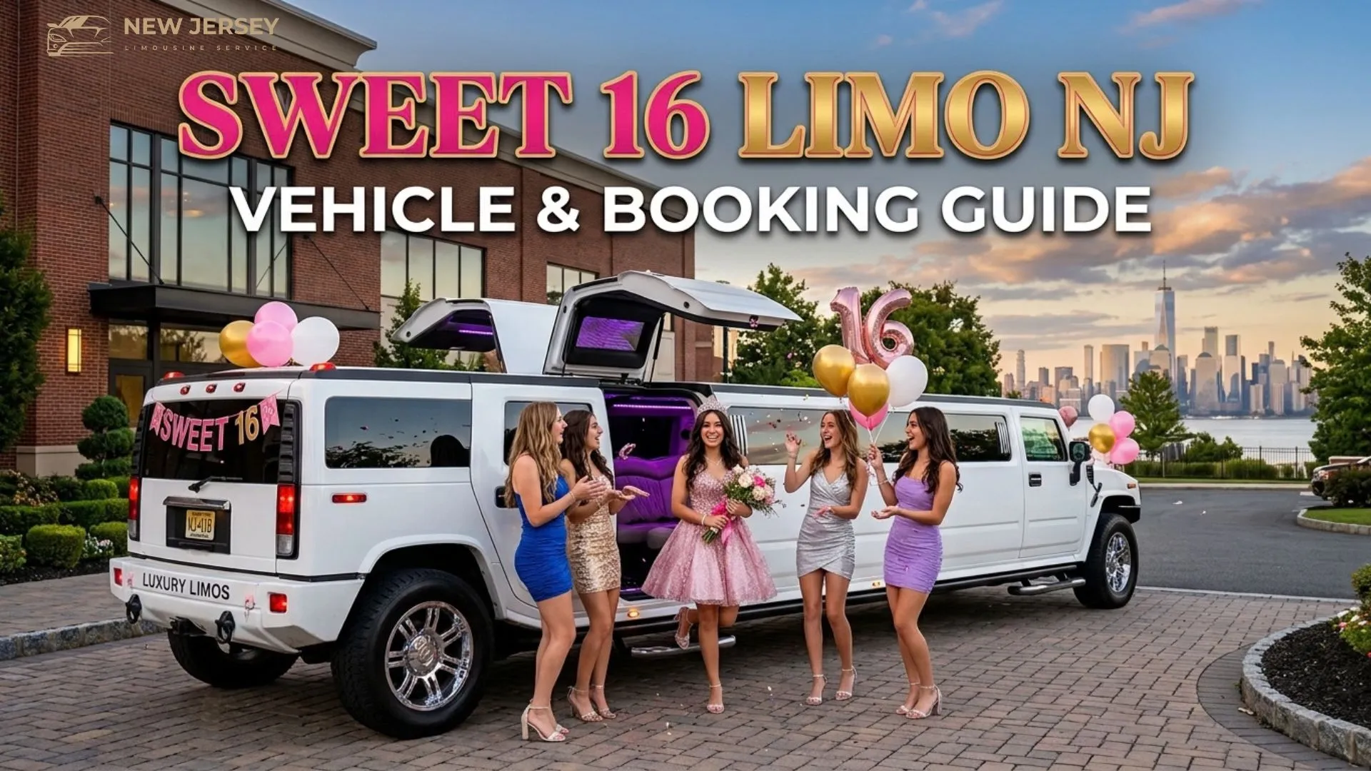 Sweet 16 Limo NJ Vehicle & Booking Guide