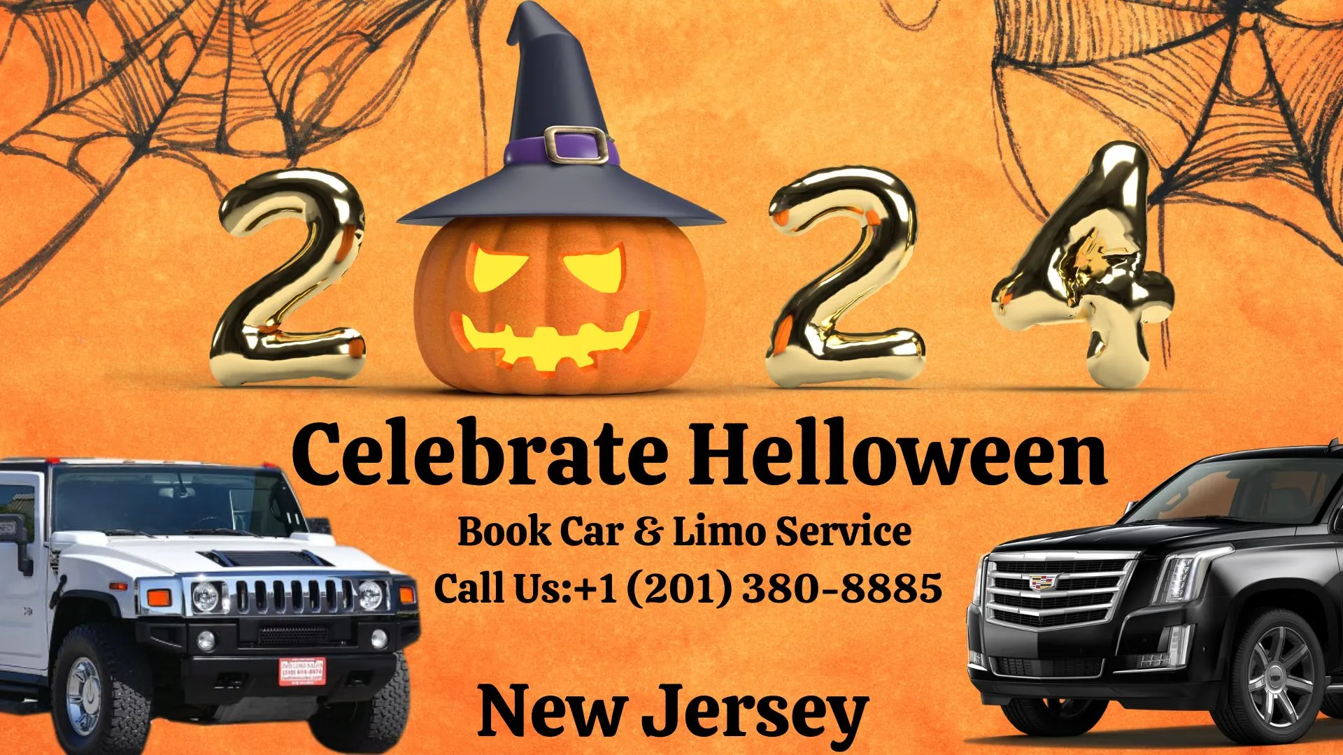 Celebrate Helloween 2024 with NJ Limousine Service