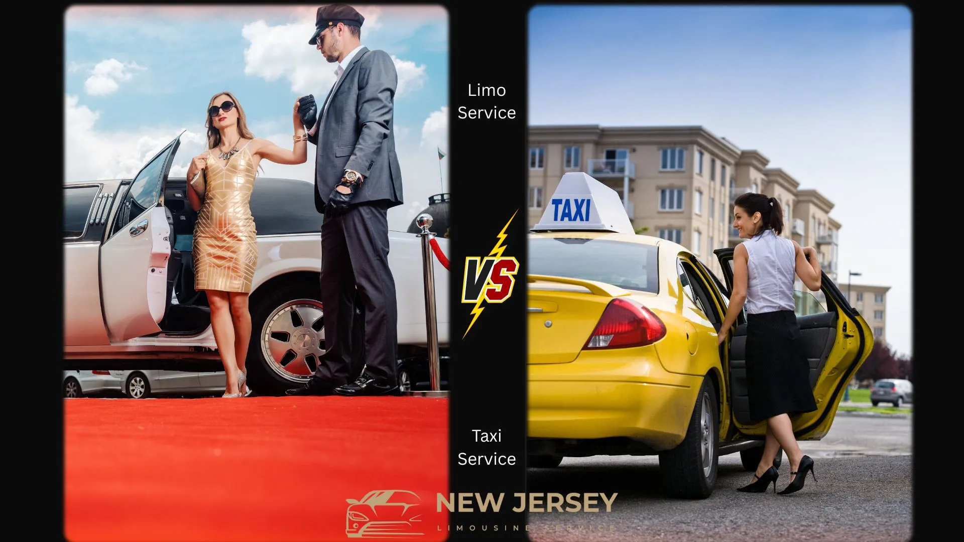 NJ Limo Rental vs Taxi Car Service